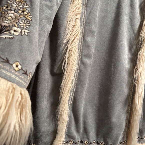 Spell & The Gypsy Collective Joplin Shearling / Penny Lane Jacket M/L - Picture 14 of 16